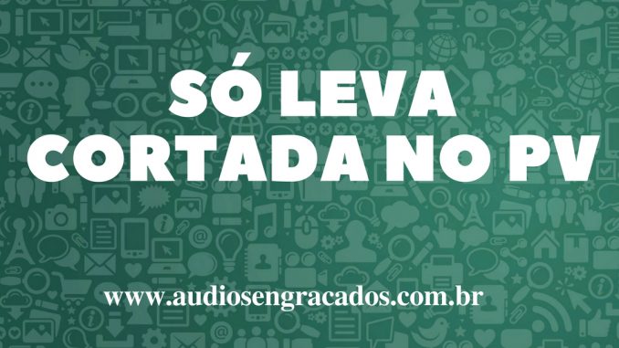 Áudios Engraçados - Só leva cortada no PV